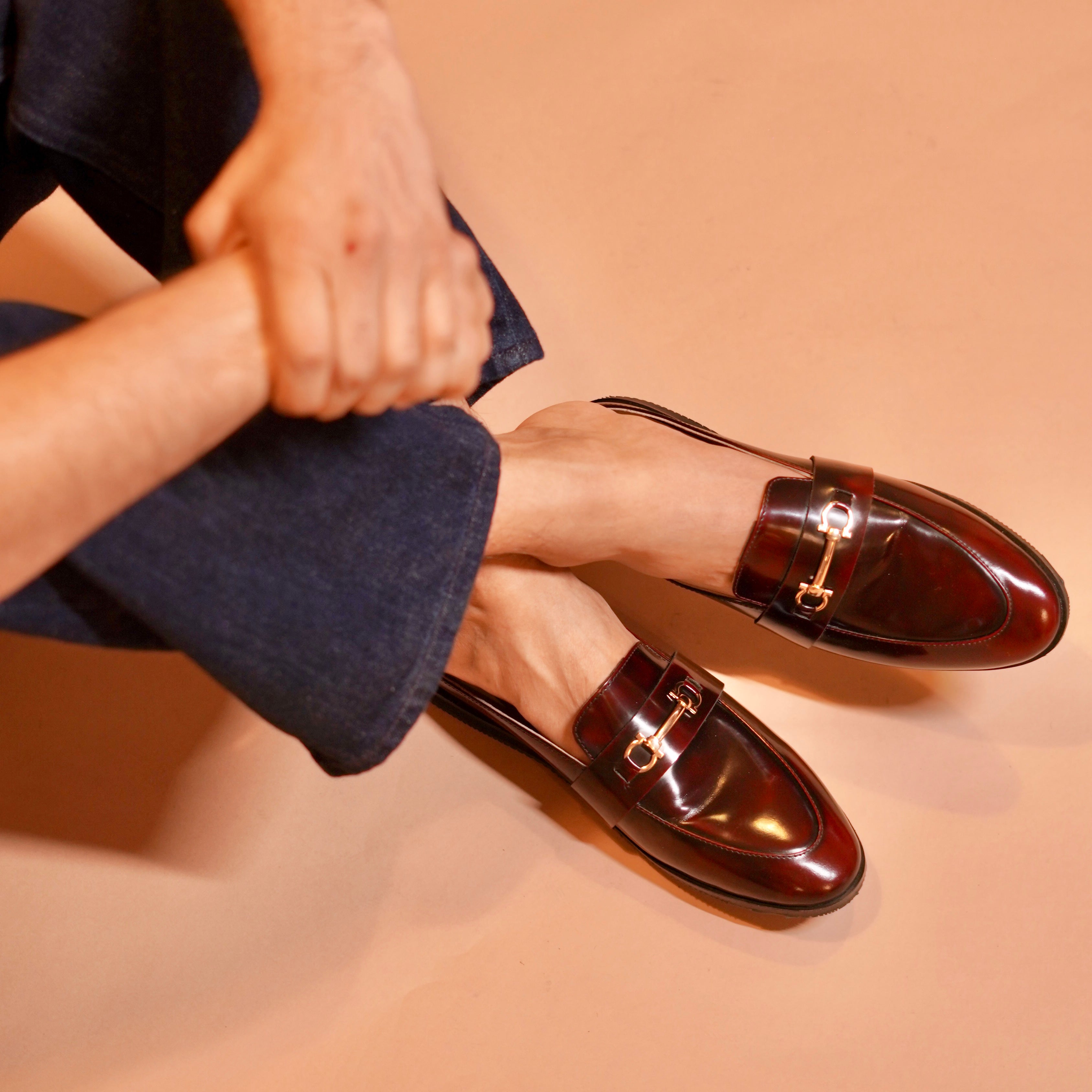 Hoffler Borgogno styled with ethnic and casual menswear